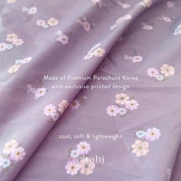 Fleurs Printed Travel Mukena - Image 3