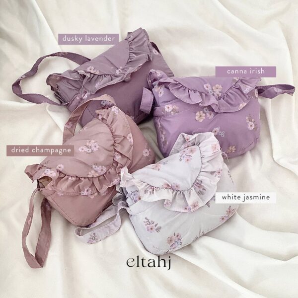Fleurs Printed Travel Mukena - Image 4