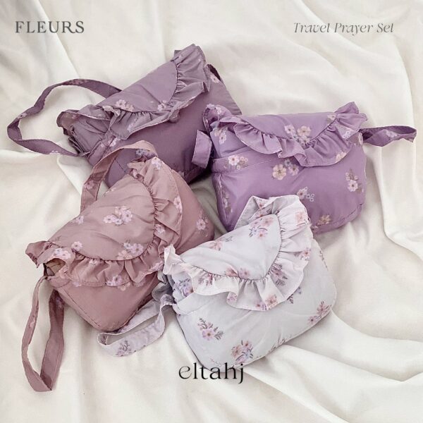 Fleurs Printed Travel Mukena