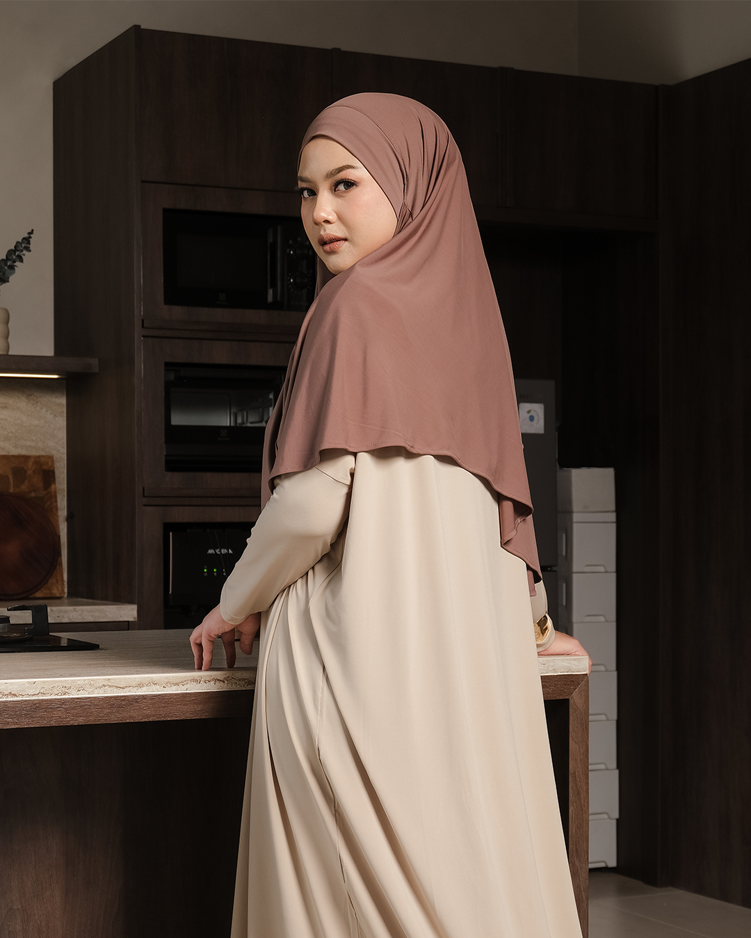 Safira French Khimar Instant Premium - Image 2