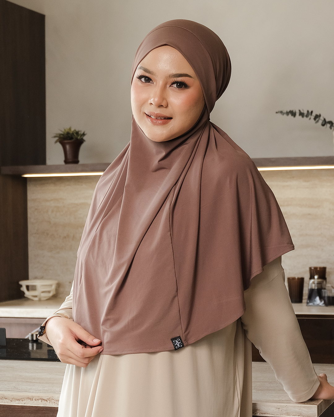 Safira French Khimar Instant Premium - Image 4
